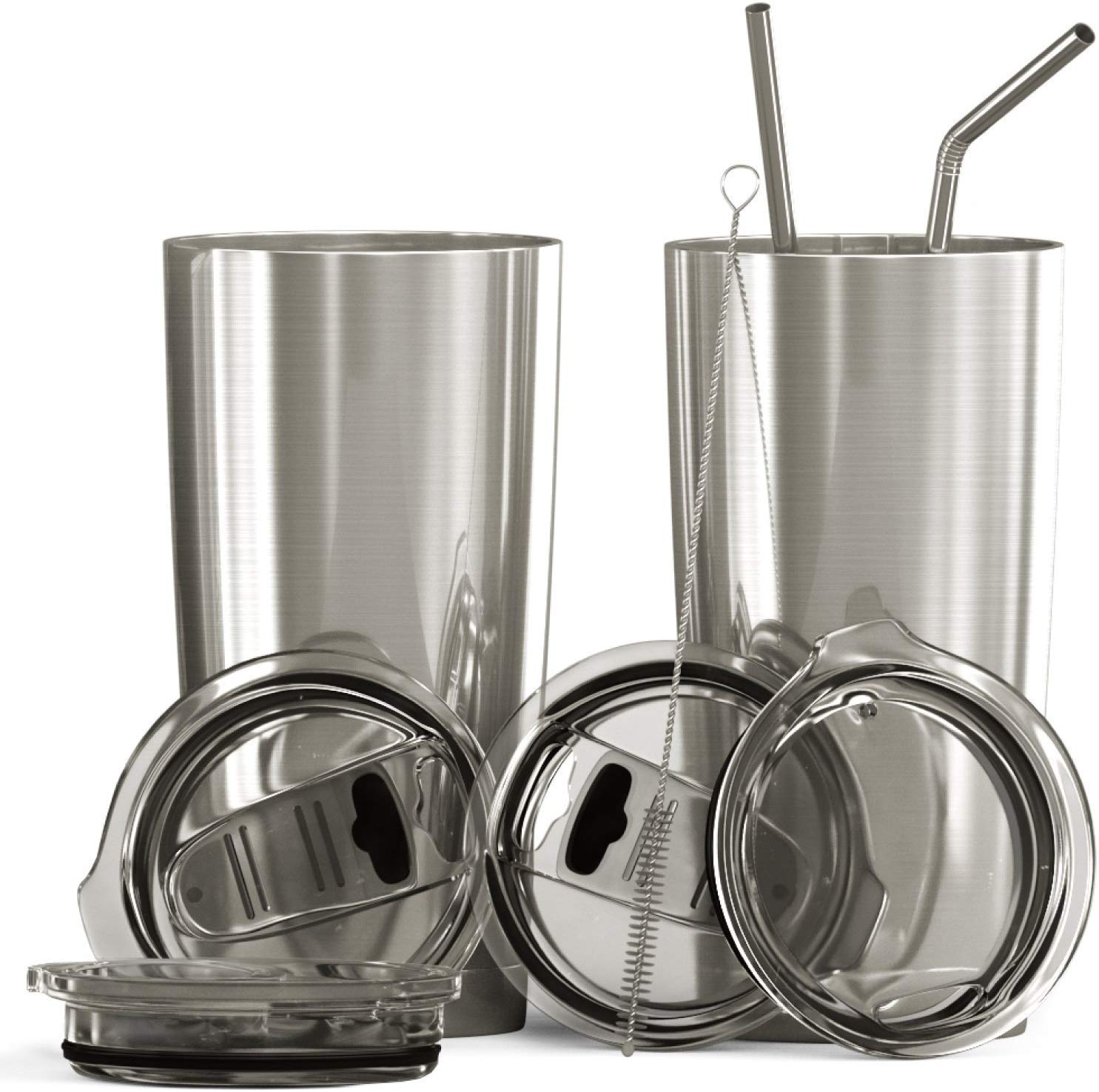 Algopix Similar Product 11 - BluePeak Double Wall Vacuum Stainless