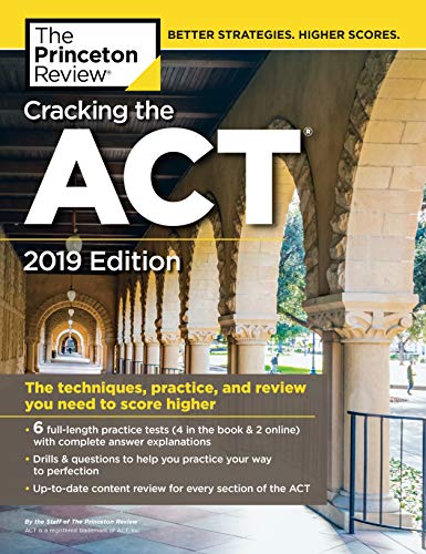 Algopix Similar Product 8 - Cracking the ACT with 6 Practice Tests
