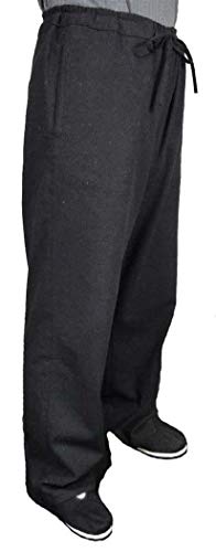 Algopix Similar Product 9 - 100 Cotton Black Kung Fu Martial Arts