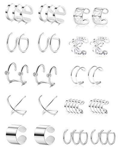 Algopix Similar Product 16 - Tornito 410 Pairs Stainless Steel Ear