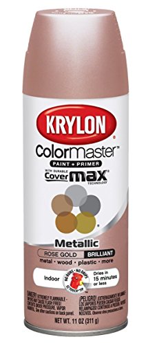 Algopix Similar Product 12 - Krylon Metallic Rose Gold Spray (2 Pack)