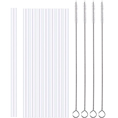 Algopix Similar Product 9 - TecUnite 8 Pieces Replacement Straws
