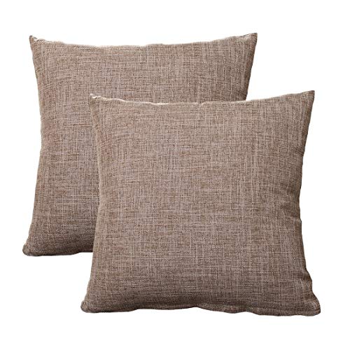 Algopix Similar Product 16 - WEIXINHAI Burlap Linen Throw Pillow