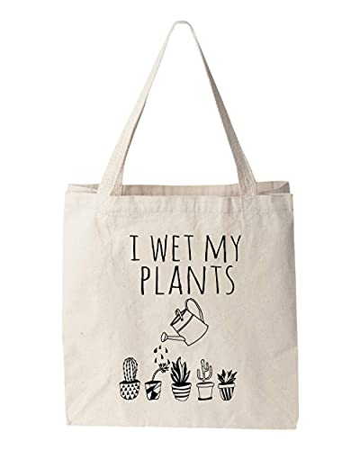 Algopix Similar Product 20 - I Wet My Plants Bag Funny Natural