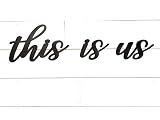 Algopix Similar Product 10 - This Is Us Word Cutouts