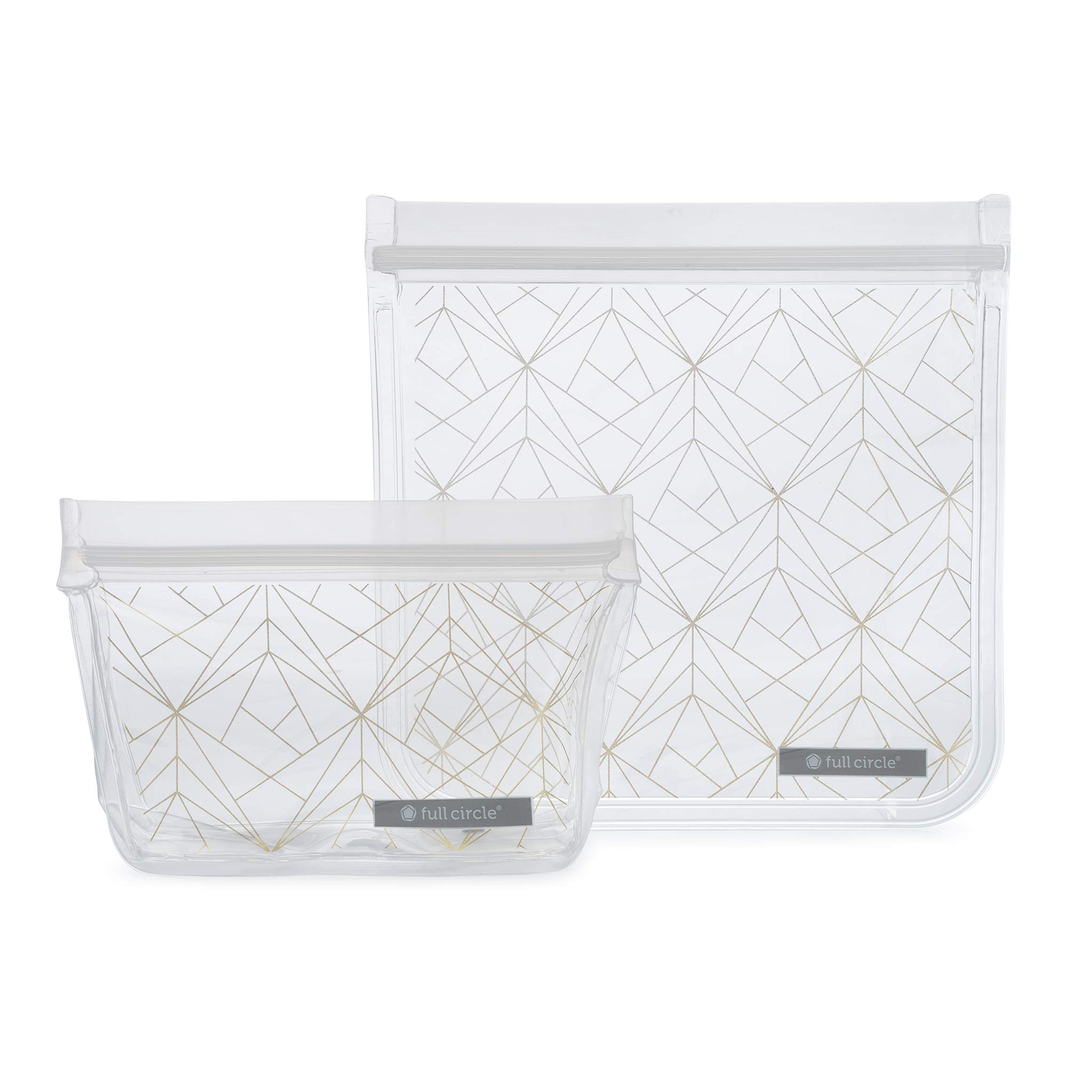 Algopix Similar Product 12 - Full Circle Ziptuck Reusable Lunch Bag