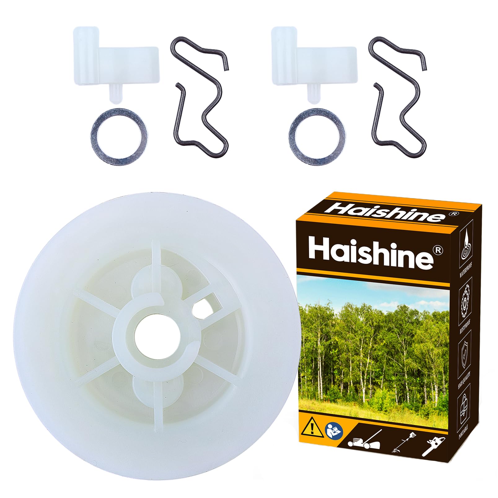 Algopix Similar Product 12 - HAISHINE Recoil Starter Pulley and Pawl