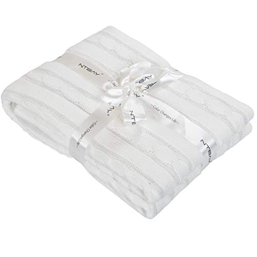 Algopix Similar Product 7 - NTBAY Cotton Cable Knit Toddler