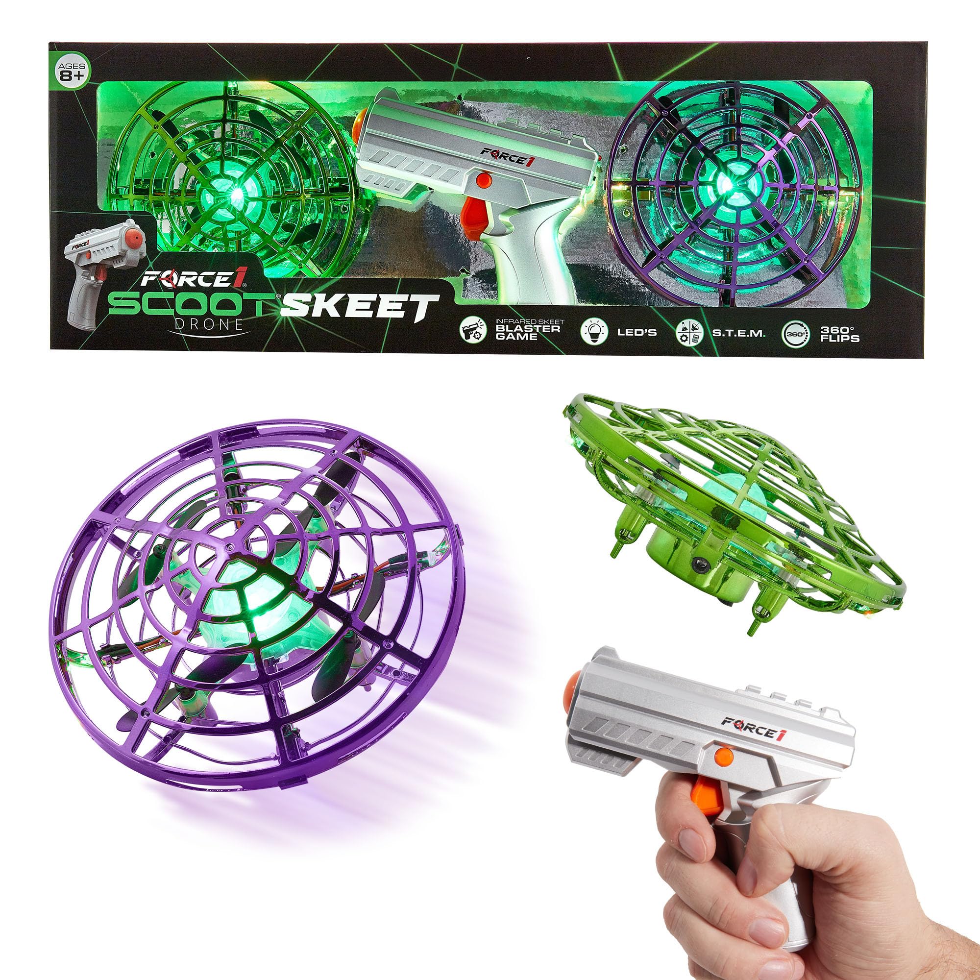 Algopix Similar Product 1 - Force1 Scoot Hand Operated Drones for