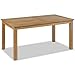 Algopix Similar Product 14 - vidaXL Fine Sanded Teak Hardwood Brown