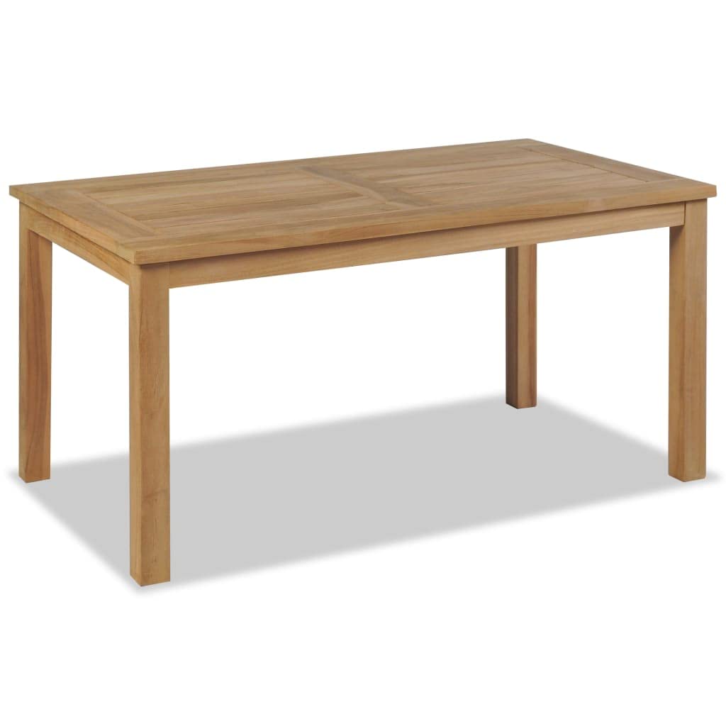 Algopix Similar Product 15 - vidaXL Fine Sanded Teak Hardwood Brown