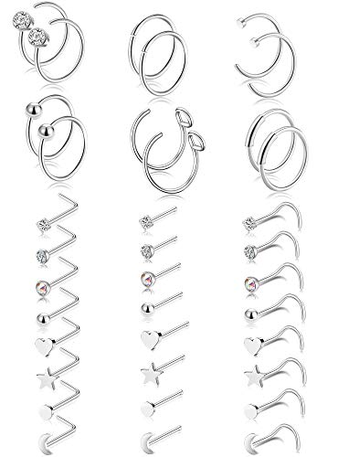 Algopix Similar Product 10 - Tornito 20G 836Pcs Stainless Steel L