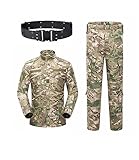 Algopix Similar Product 4 - KYhao Military Camo Tactical Suit Men