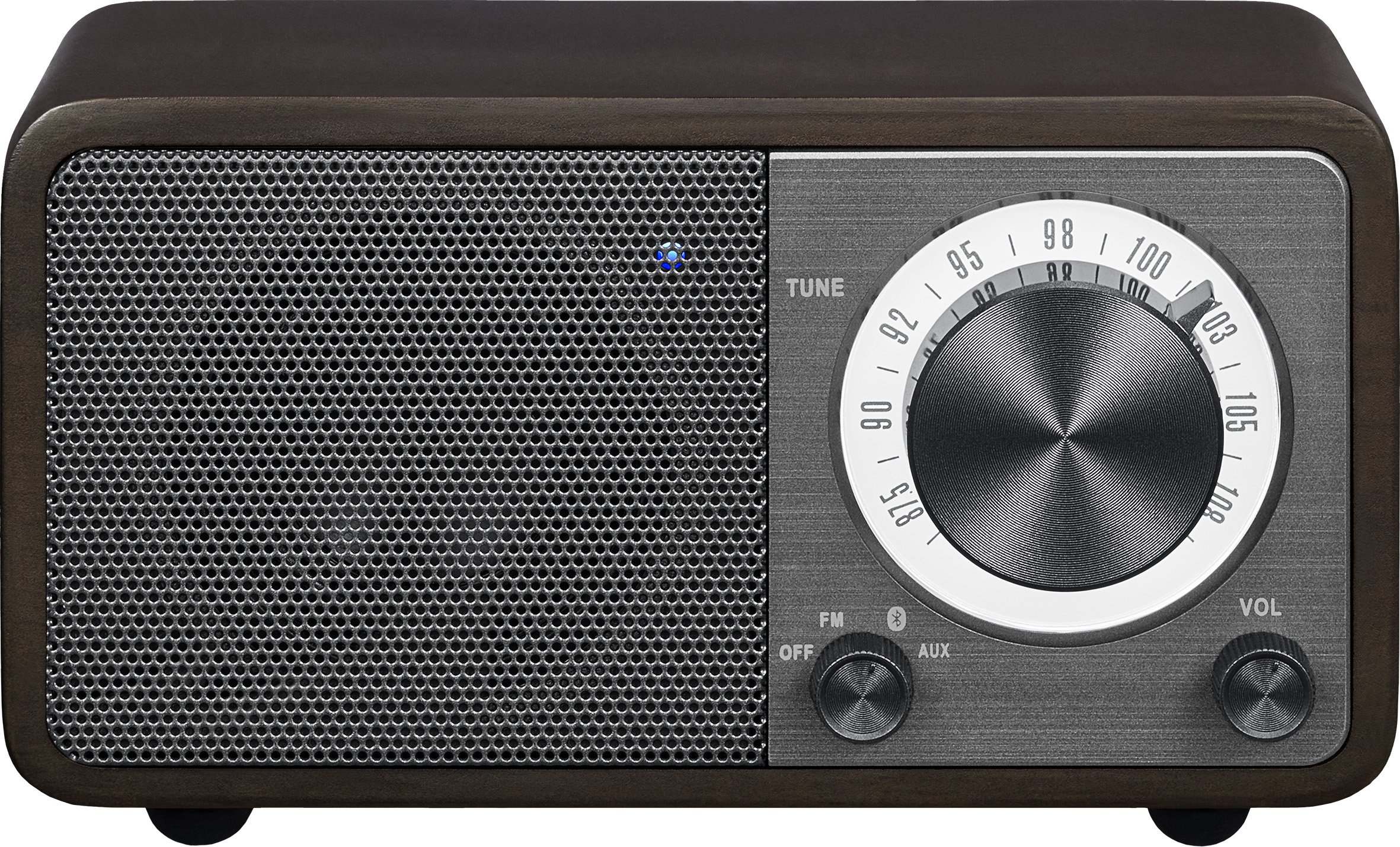 Algopix Similar Product 6 - Sangean WR7DK Wood Cabinet Mini