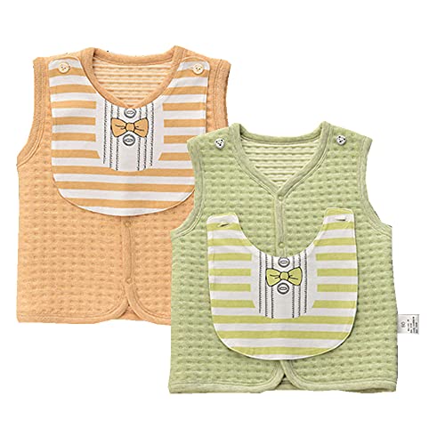 Algopix Similar Product 16 - luyusbaby Baby Cotton Warm Vests Unisex