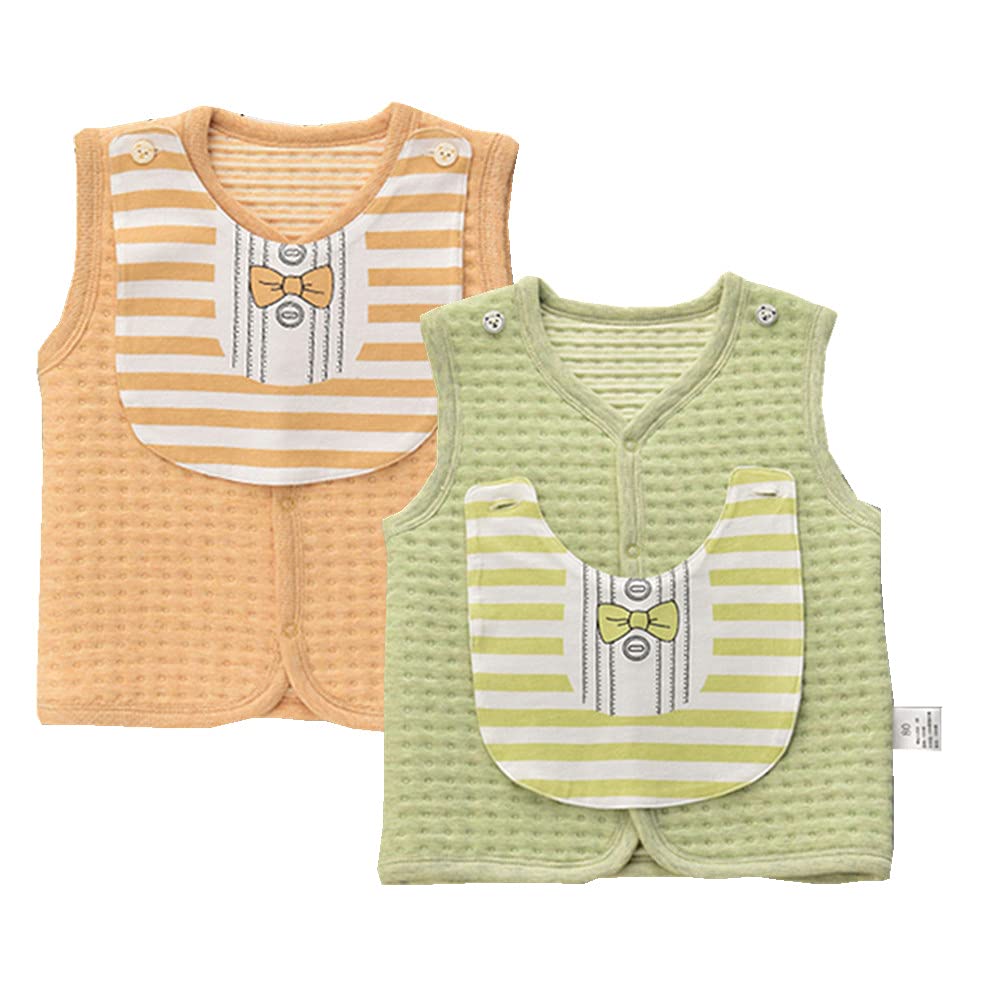Algopix Similar Product 13 - luyusbaby Baby Cotton Warm Vests Unisex