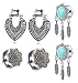 Algopix Similar Product 16 - TIANCI FBYJS 3 Pair Woman Surgical Stee