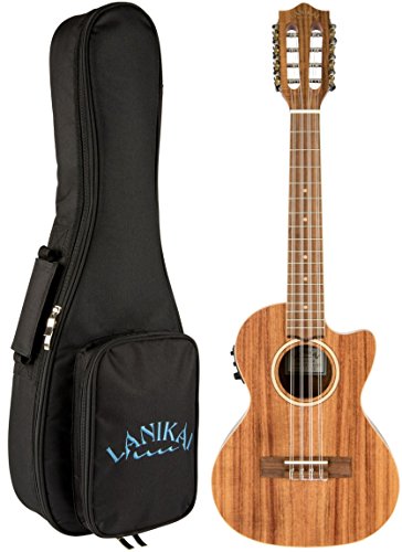 Algopix Similar Product 16 - Lanikai, 4-String Ukulele (ACST8CET)