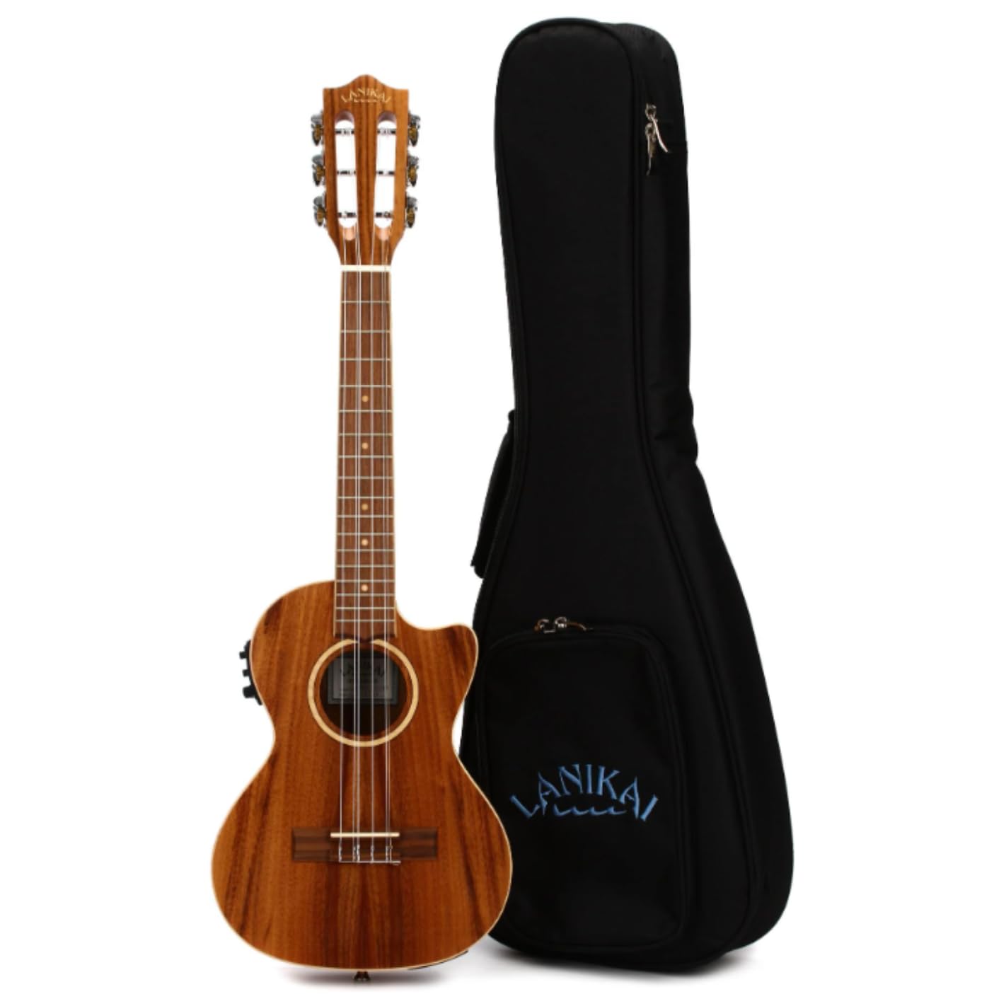 Algopix Similar Product 2 - Lanikai 4String Ukulele Chrome