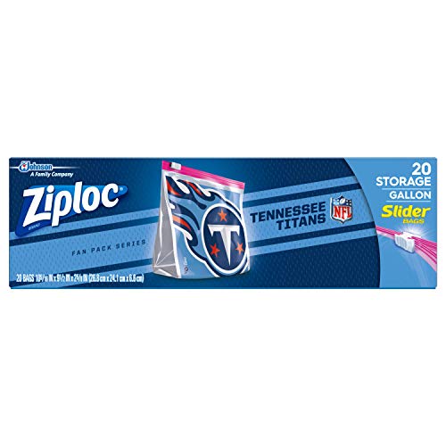 Algopix Similar Product 10 - Ziploc Slider Storage Gallon Bag Great