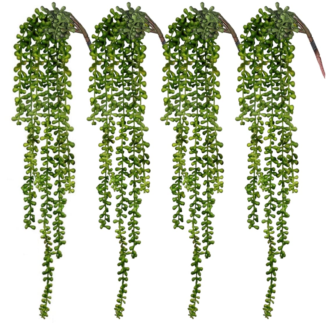 Algopix Similar Product 9 - CEWOR 4pcs Fake Hanging Plants String
