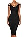 Algopix Similar Product 18 - whoinshop Womens Rayon Sexy V Neck