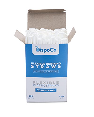 Algopix Similar Product 2 - DispoCo Flexible Drinking Straws