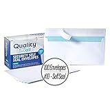 Algopix Similar Product 1 - Number 10 White Envelopes SelfSeal