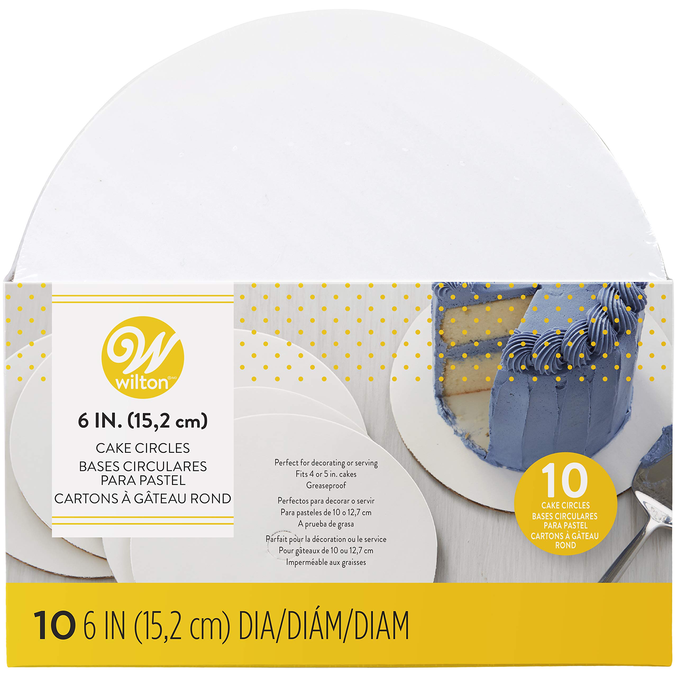 Algopix Similar Product 7 - Wilton 10-Inch Cake Boards