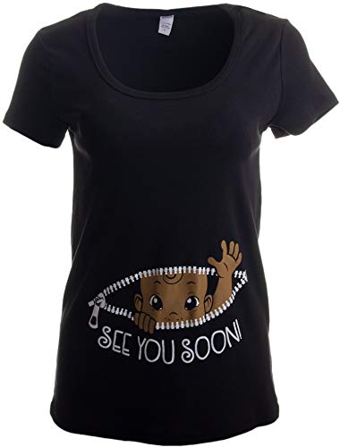 Algopix Similar Product 19 - See You Soon  Cute Funny Maternity
