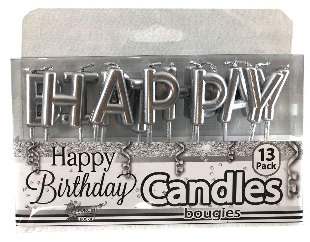 Algopix Similar Product 8 - Forum Novelties Silver Happy Birthday