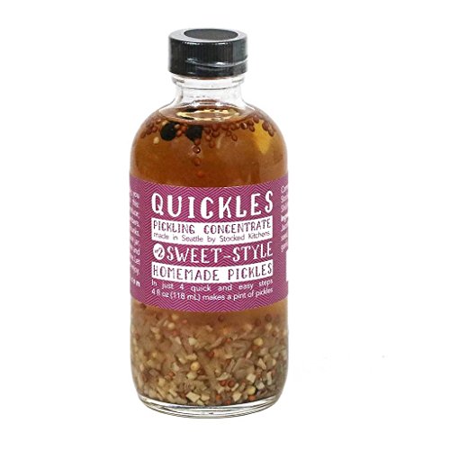 Algopix Similar Product 16 - Quickles  SweetStyle Pickle