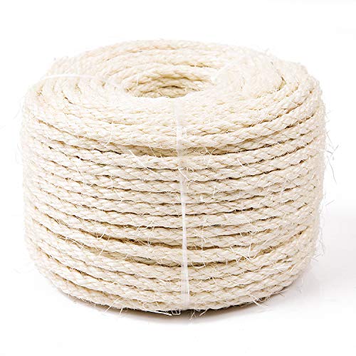 Algopix Similar Product 16 - Yangbaga Sisal Rope for Cats 164FT