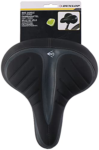 Algopix Similar Product 5 - Dunlop Unisex_Adult Sattel Stadtrad