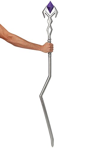 Algopix Similar Product 16 - Mystical Warlock Staff - ST Silver