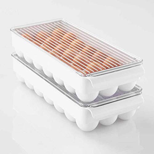 Algopix Similar Product 13 - Covered Egg Holder Egg Storage Box Food