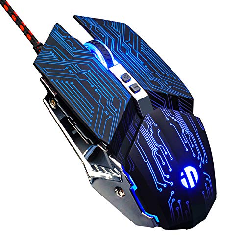 Algopix Similar Product 17 - Inphic Gaming Mouse Silent Click USB