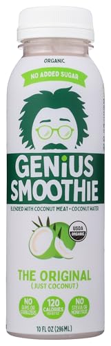 Algopix Similar Product 13 - Genius Juice Organic Coconut Smoothie