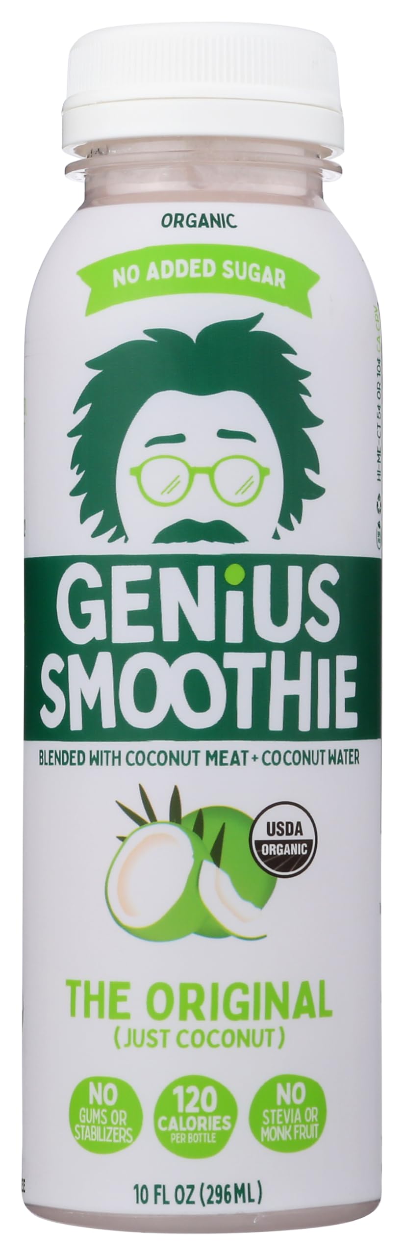 Algopix Similar Product 20 - Genius Juice Organic Coconut Smoothie