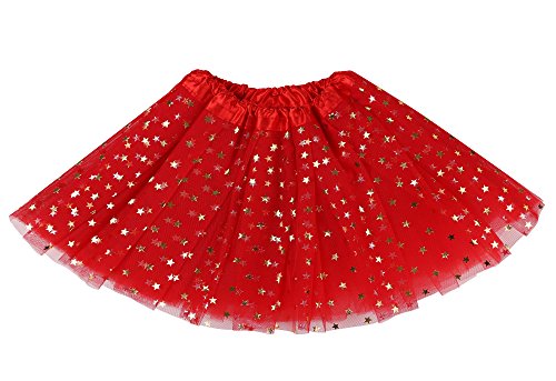 Algopix Similar Product 20 - Simplicity Girls Tutu 4 Layers Tulle