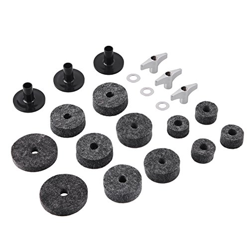 Algopix Similar Product 1 - Cymbal Stand Sleeves Cymbal Felts with