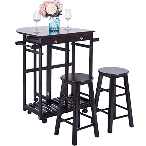 Algopix Similar Product 7 - HarperBright Designs Kitchen Trolley