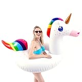 Algopix Similar Product 12 - JOYIN Gorgeous Inflatable Unicorn Tube