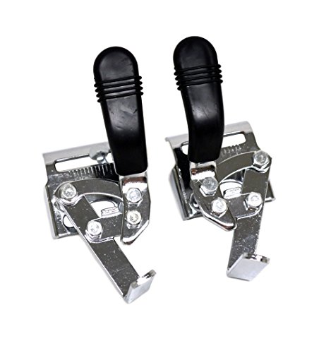 Algopix Similar Product 6 - Heavy Duty Chrome Wheelchair Brakes