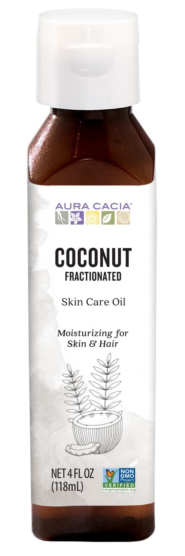 Algopix Similar Product 5 - Aura Cacia Fractioned Coconut Oil Skin