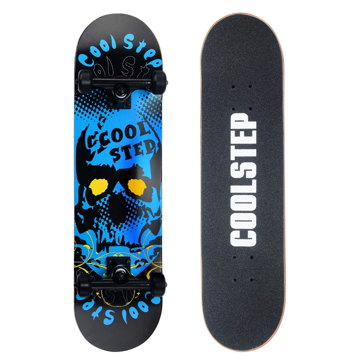 Algopix Similar Product 11 - Coolstep Pro Skateboard 8inch Full