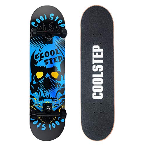 Algopix Similar Product 13 - Coolstep Pro Skateboard 8inch Full