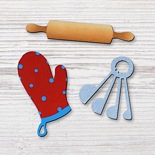 Algopix Similar Product 15 - Baking Magnets Rolling Pin Mitten