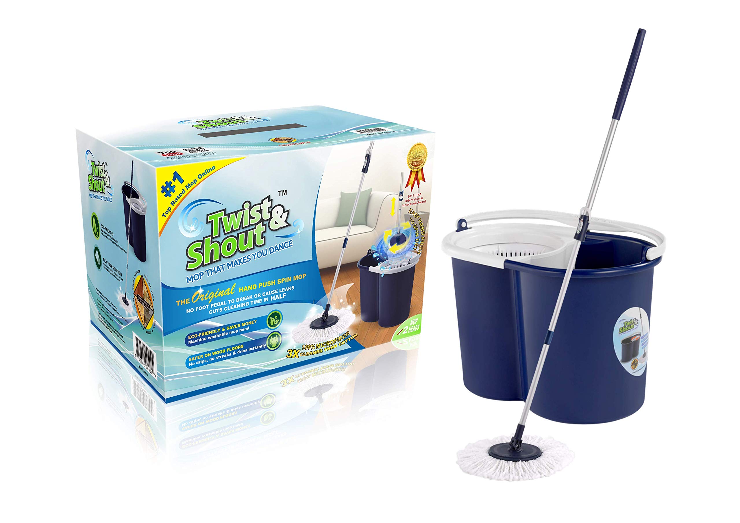 Algopix Similar Product 14 - Twist and Shout Mop  Award Winning