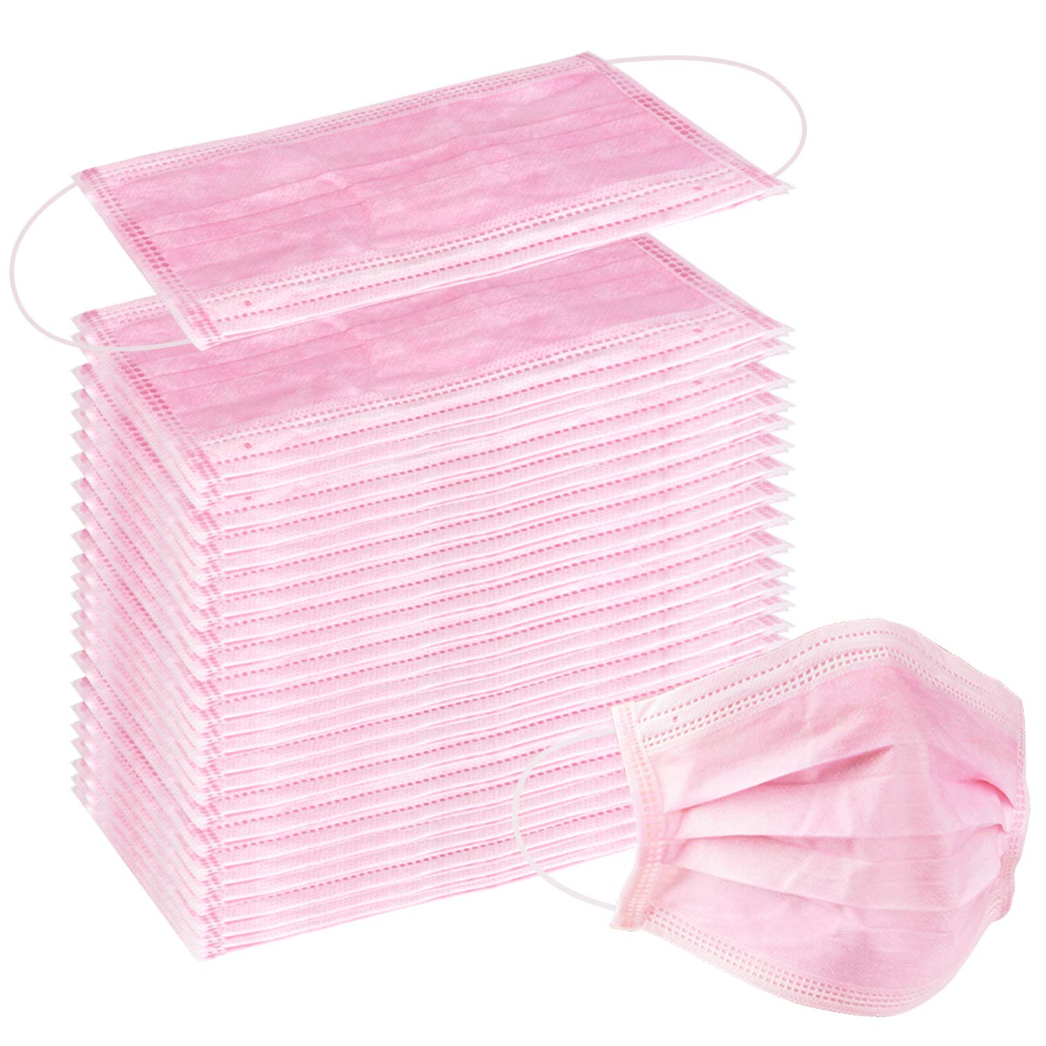 Algopix Similar Product 17 - Wecolor 100 Pcs Disposable 3 Ply